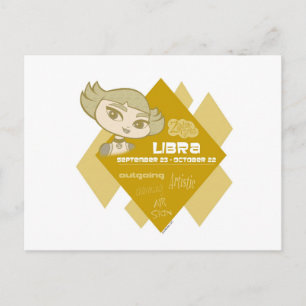 Waage-Postkarte Postkarte