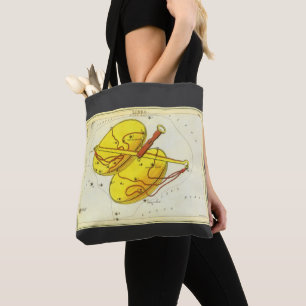 Waage Sternbild Vintage Constellation Urania's Mir Tasche
