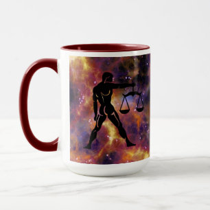 Waage Sternzeichen Galaxie Balance Design – Astrol Tasse