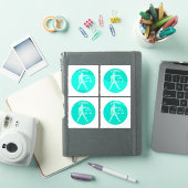 Waage, Sternzeichen, Horoskop, Astrologie Aufkleber (iPad Hülle)