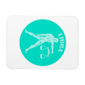 Waage, Sternzeichen, Horoskop, Astrologie Magnet (Horizontal)