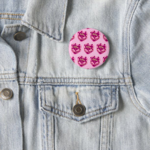 Waage-Sternzeichen-Kokette-Herz-Geburtstagskuchen Button