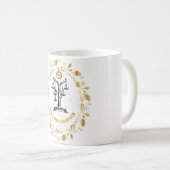 Waage Sternzeichen Luxus Ästhetik Sterne Kunst Kaffeetasse (VorderseiteRechts)