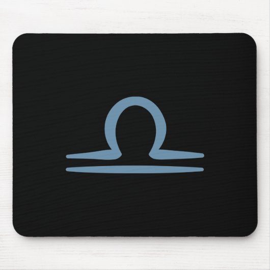 Waage Sternzeichen September Oktober Geburtstag As Mousepad (Vorne)