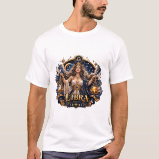 Waage Sternzeichen Waage Himmelskörper Astrologie  T-Shirt
