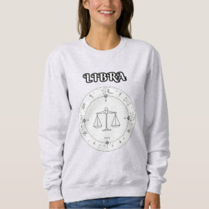Waage Tierkreiszeichen Sweatshirt