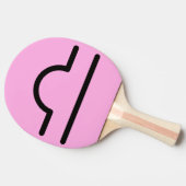 Waage Tischtennis Schläger (Seitenansicht)