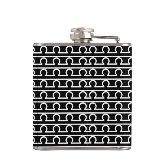 Waage-trinkende Flasche Flachmann (Rückseite)