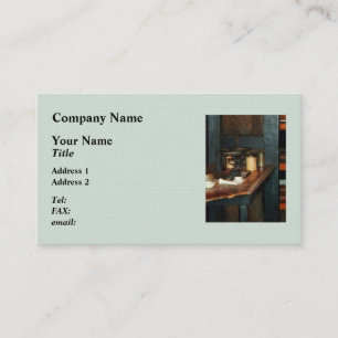 Waage und Alaun Visitenkarte