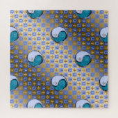 Waage & Wasser-Ratte Puzzle (Horizontal)