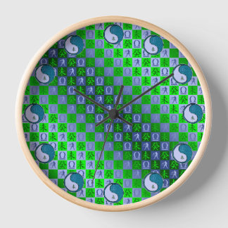 Waage & Wasser Ziege Uhr