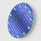 Waage & Wasserbüffel Große Wanduhr (Winkel)