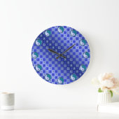 Waage & Wasserbüffel Große Wanduhr (Zuhause)