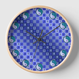 Waage & Wasserbüffel Uhr