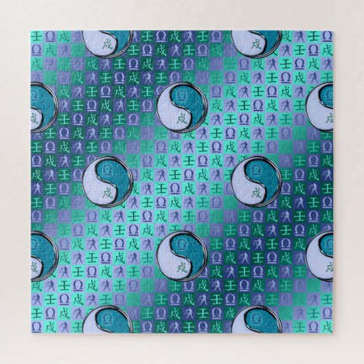 Waage & Wasserhund Puzzle (Vertikal)