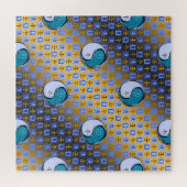Waage & Wasserpferd Puzzle (Horizontal)