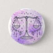 Waage Zeichen Button (Vorderseite)
