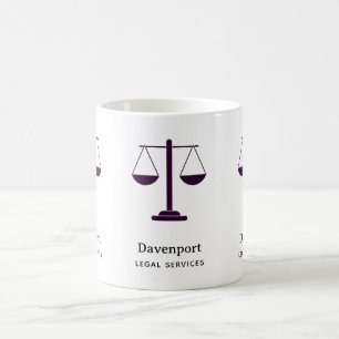 Waagen der Justiz Rechtsdienstleistungen Symbol Ge Kaffeetasse