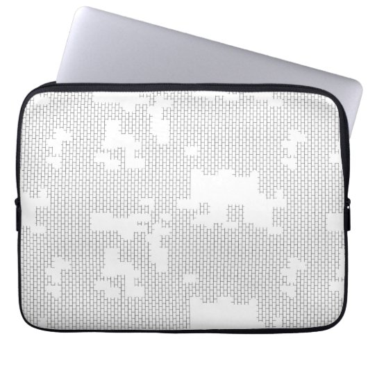 Waagerecht, Ferkel, Seashell Electronics Bag Laptopschutzhülle (Vorderseite)
