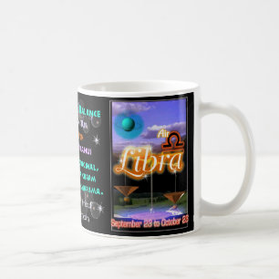 Waagetierkreisschale oder -Tasse Kaffeetasse