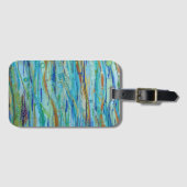 Waaking Wave Luggage Tag Gepäckanhänger (Vorderseite (Horizontal))