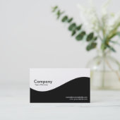 Waaking Waves - Gold Card Visitenkarte (Stehend Vorderseite)