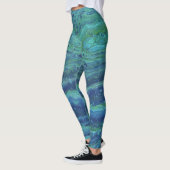 Wabash 1 Ozean Blau Grün Leggings (Links)