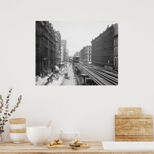 Wabash Avenue: 1900 Poster (Küche)