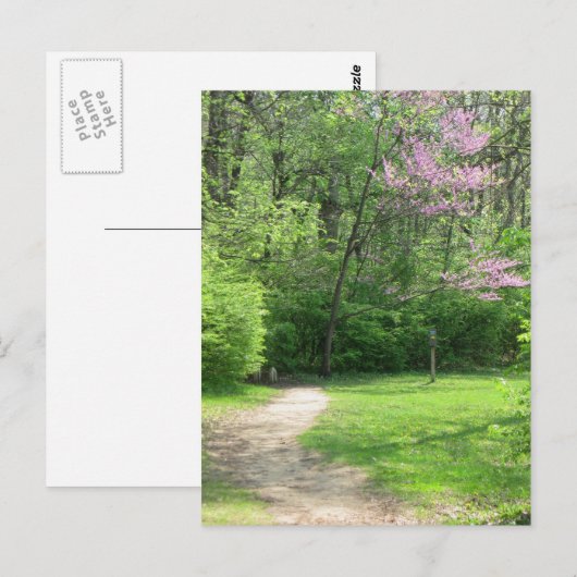 Wabash Heritage Trail Postkarte (Vorne/Hinten)