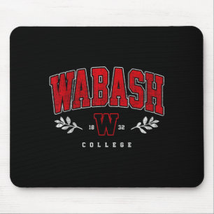 Wabash of Technology Arch Retro für Männer Frauen Mousepad