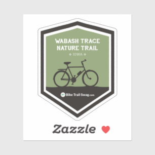 Wabash Spurn-Naturlehrpfad Aufkleber