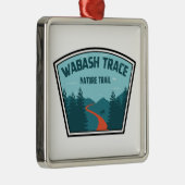 Wabash Trace Nature Trail Ornament Aus Metall (Rechts)