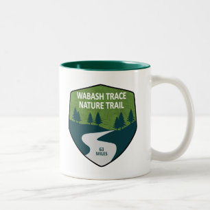Wabash Trace Nature Trail Zweifarbige Tasse