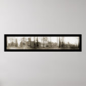 Wabash-Uni IN Foto 1909 Poster (Vorne)