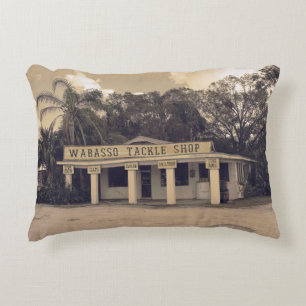 Wabasso Tackle Shop Vintage Kissen