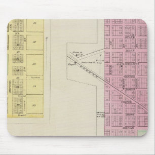 Wabaunsee, Newbury, Alma, Bismark, Kansas Mousepad