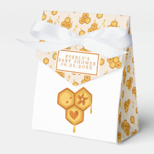 Waben-Honigbiene Süße Babyparty Geschenkschachtel