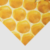 Wabendesign und Bienenmuster Seidenpapier (Ausschnitt)