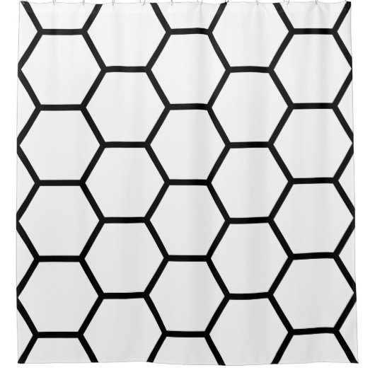 Wabenkraut Duschvorhang (Vorderseite)