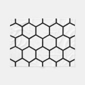 Wabenkraut Fleecedecke (Vorderseite (Horizontal))