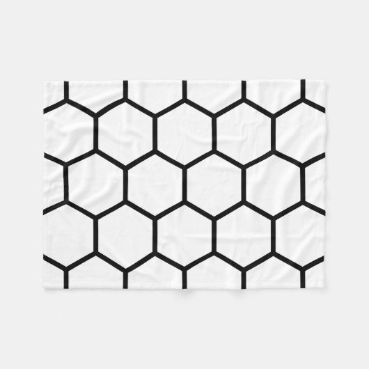 Wabenkraut Fleecedecke (Vorderseite (Horizontal))