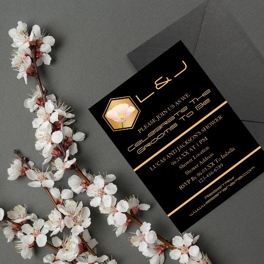 Wabenkraut und Polterabend Einladung