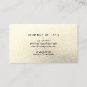 Wabenlogos für Imitate mit Goldfolie Visitenkarte (Rückseite)