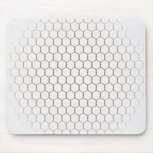 Wabenmuster auf Speck Mousepad (Vorne)