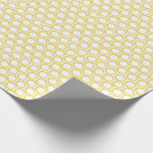 Wabenmuster geschenkpapier (Ecke)