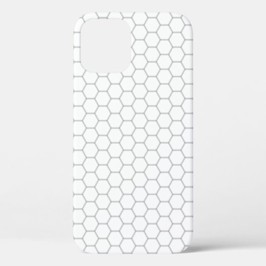 Wabenmuster Hexagon-Design Case-Mate iPhone Hülle (Rückseite)