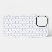 Wabenmuster Hexagon-Design iPhone Hülle (Rückseite (Horizontal))