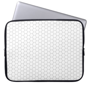 Wabenmuster Hexagon-Design Laptopschutzhülle