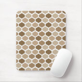 Wabenmuster im Sand Mousepad (Mit Mouse)