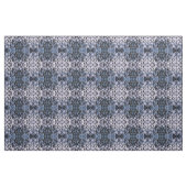 Wabenmuster in den Farben Grau und Blau Stoff (Yard (91,4 cm))